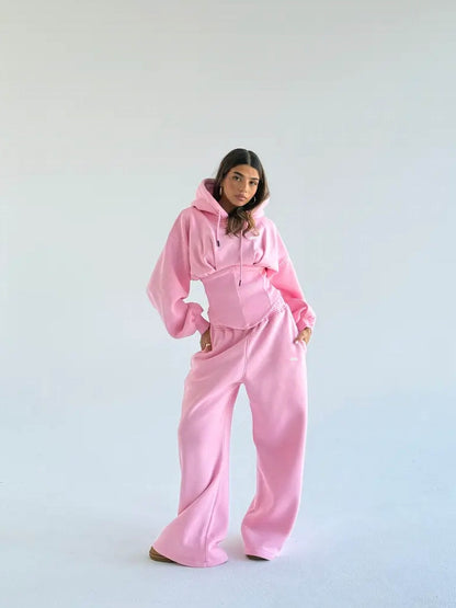 SNATCH TRACKSUIT BABY PINK