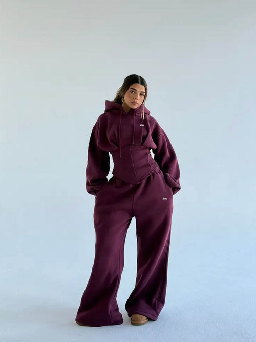 SNATCH TRACKSUIT BURGUNDY
