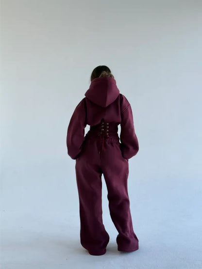 SNATCH TRACKSUIT BURGUNDY